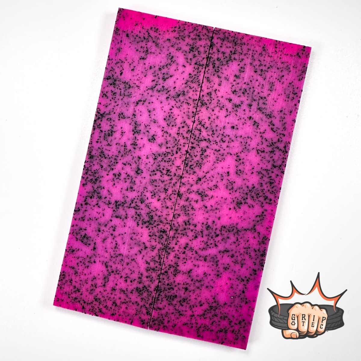 Bubble Gum Pink Grip - Tec™ Scales - RockSolid Scales - 1/4" Scales (5 - 1/2"x1 - 3/4" min)