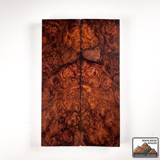 Exhibition Grade Honduran Rosewood Burl - 579 - RockSolid Scales - 