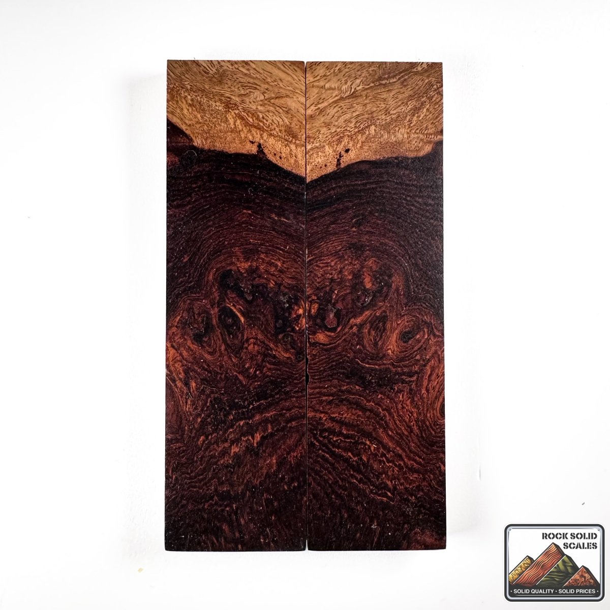 Honduran Rosewood Burl - 940 - RockSolid Scales - 