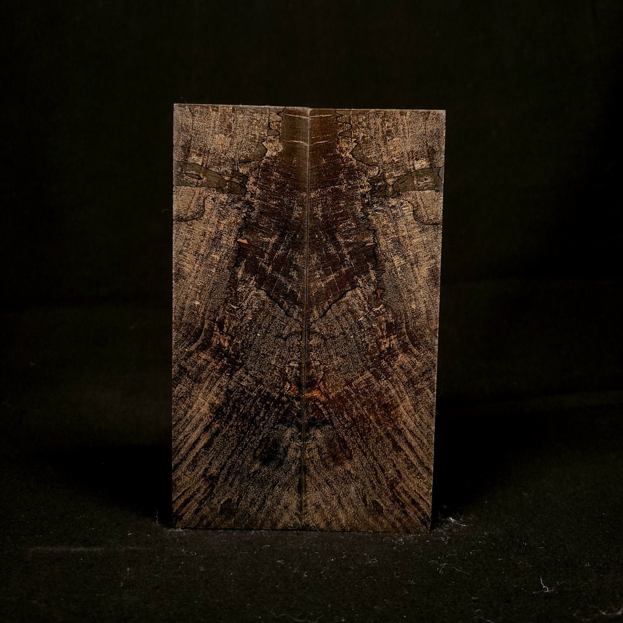 #1035 - OD Green Spalted Maple - RockSolid Scales -