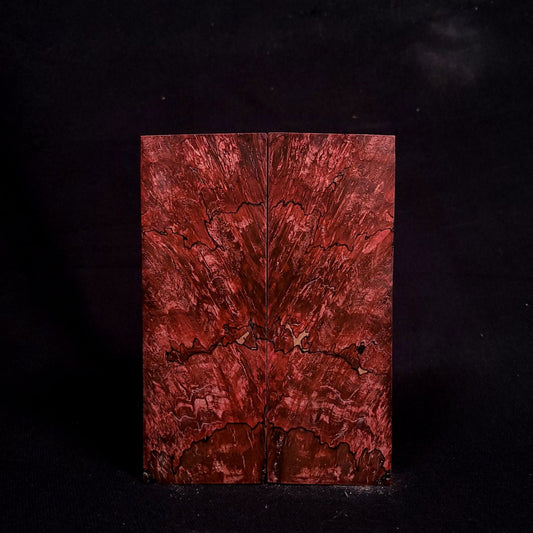 #1092 - ЯedЯum Spalted Maple Burl - Bargain Bin - RockSolid Scales -