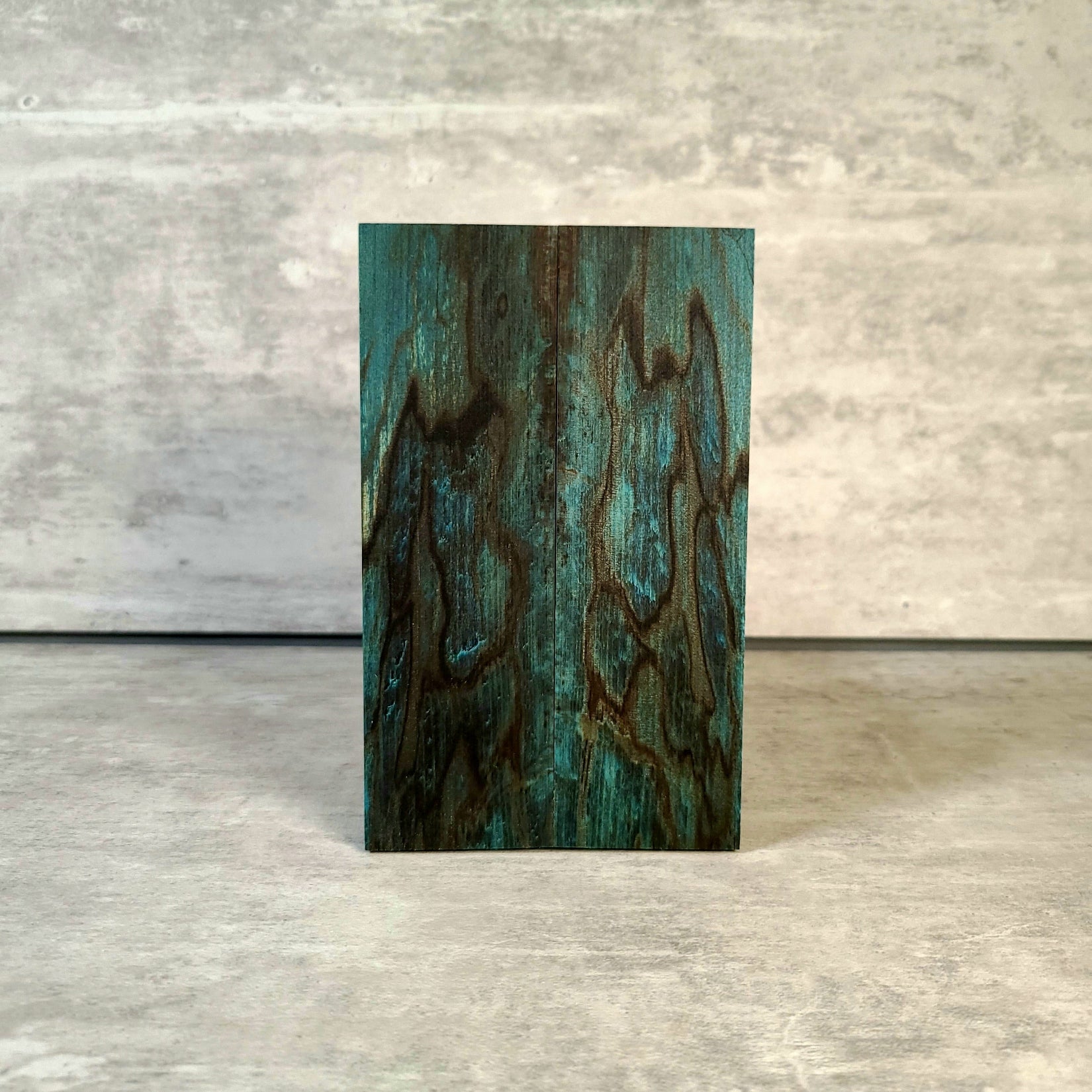 #2100 - Peacock Green Spalted Alder - RockSolid Scales -