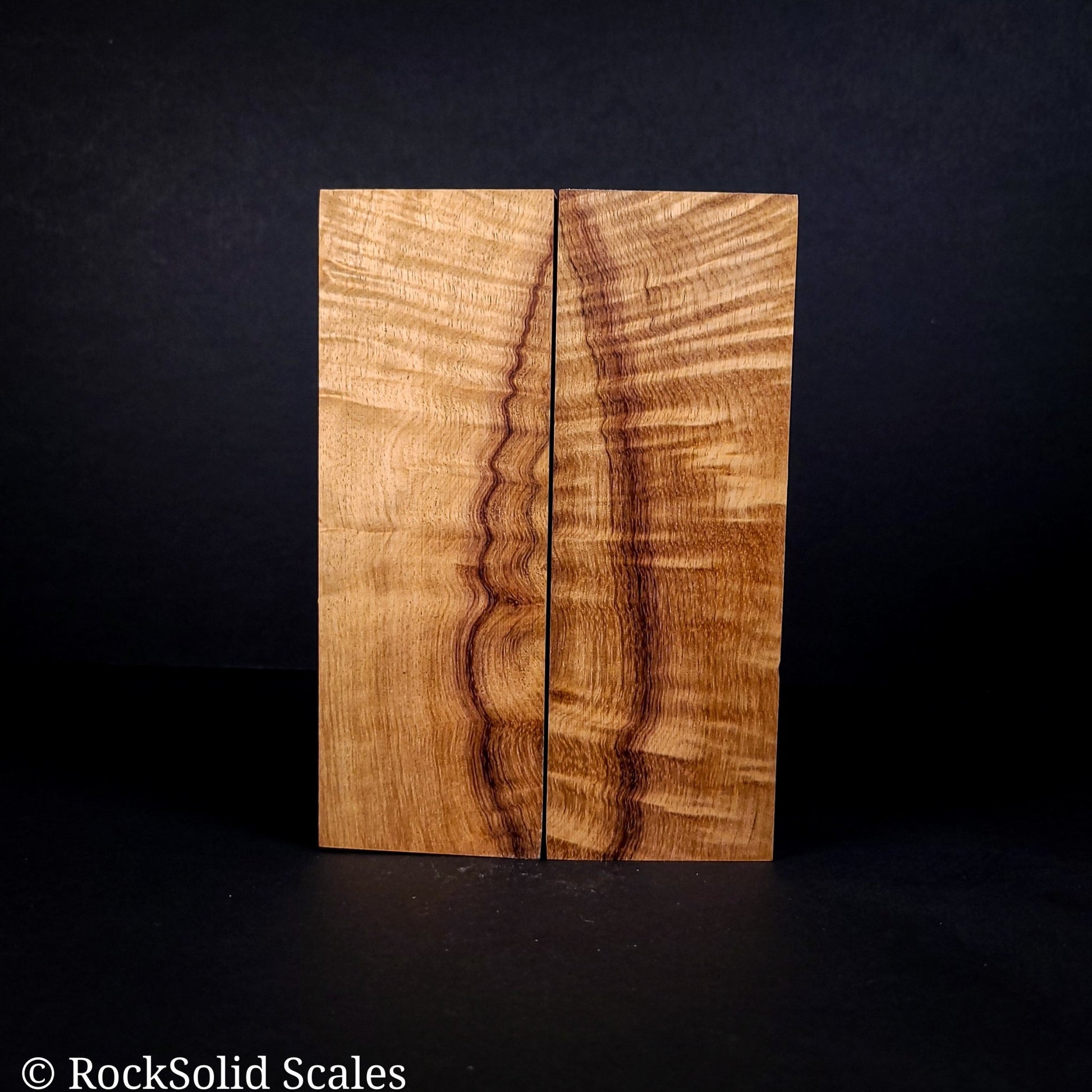 #2115 - Curly, Spalted Myrtle - RockSolid Scales -