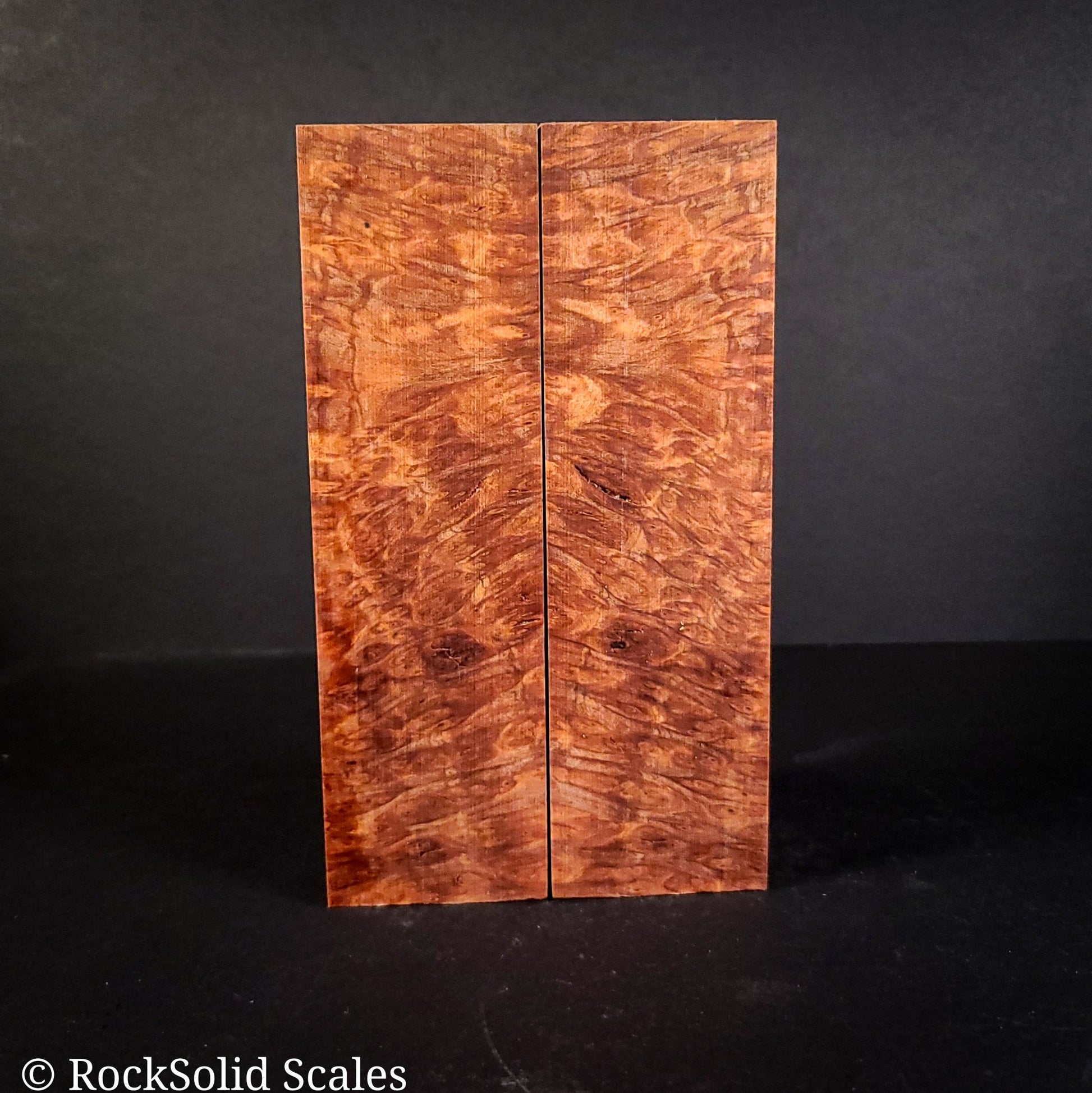 #2152 - Redwood Burl - K&G Stabilized - RockSolid Scales -