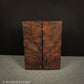 #2302 - Orange and Blue Double Dyed Curly Sugi Pine - RockSolid Scales -