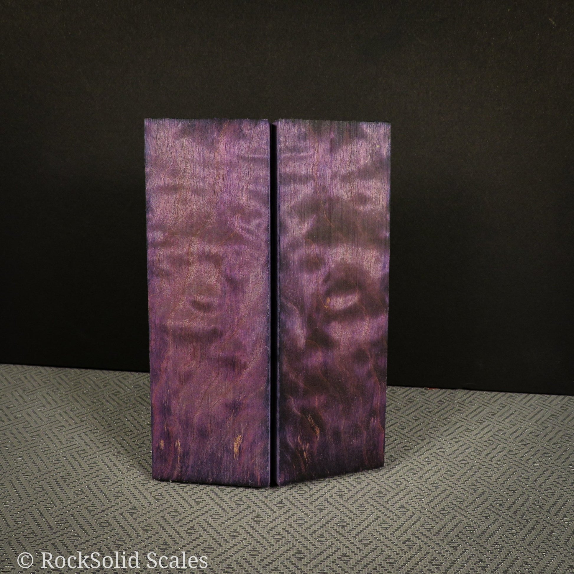 #2310 - Purple Quilted Maple - RockSolid Scales -