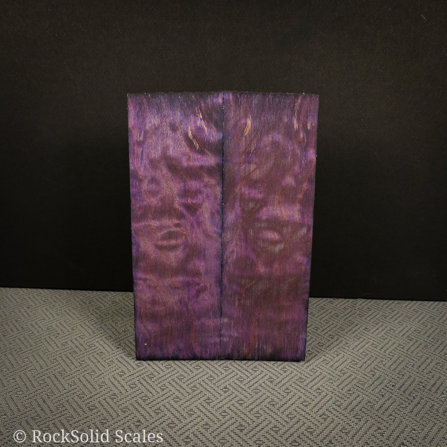 #2310 - Purple Quilted Maple - RockSolid Scales -