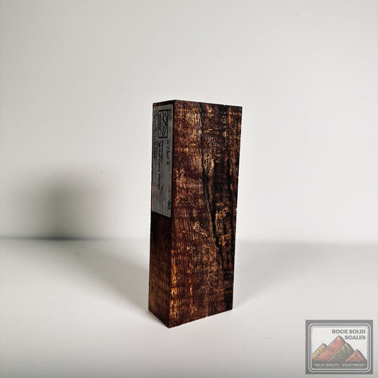 #2523 - Spalted Curly Mango Block - RockSolid Scales -