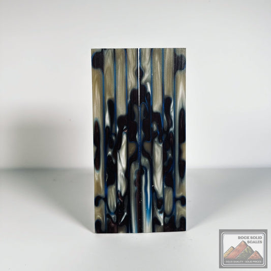#2586 - River Bank Pearl Swirl Acrylic - RockSolid Scales -