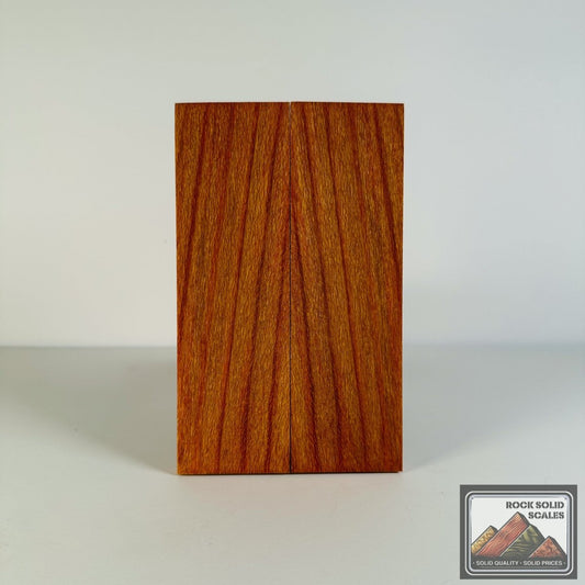 #2607 - Red and Gold Quartersawn Sycamore - RockSolid Scales -