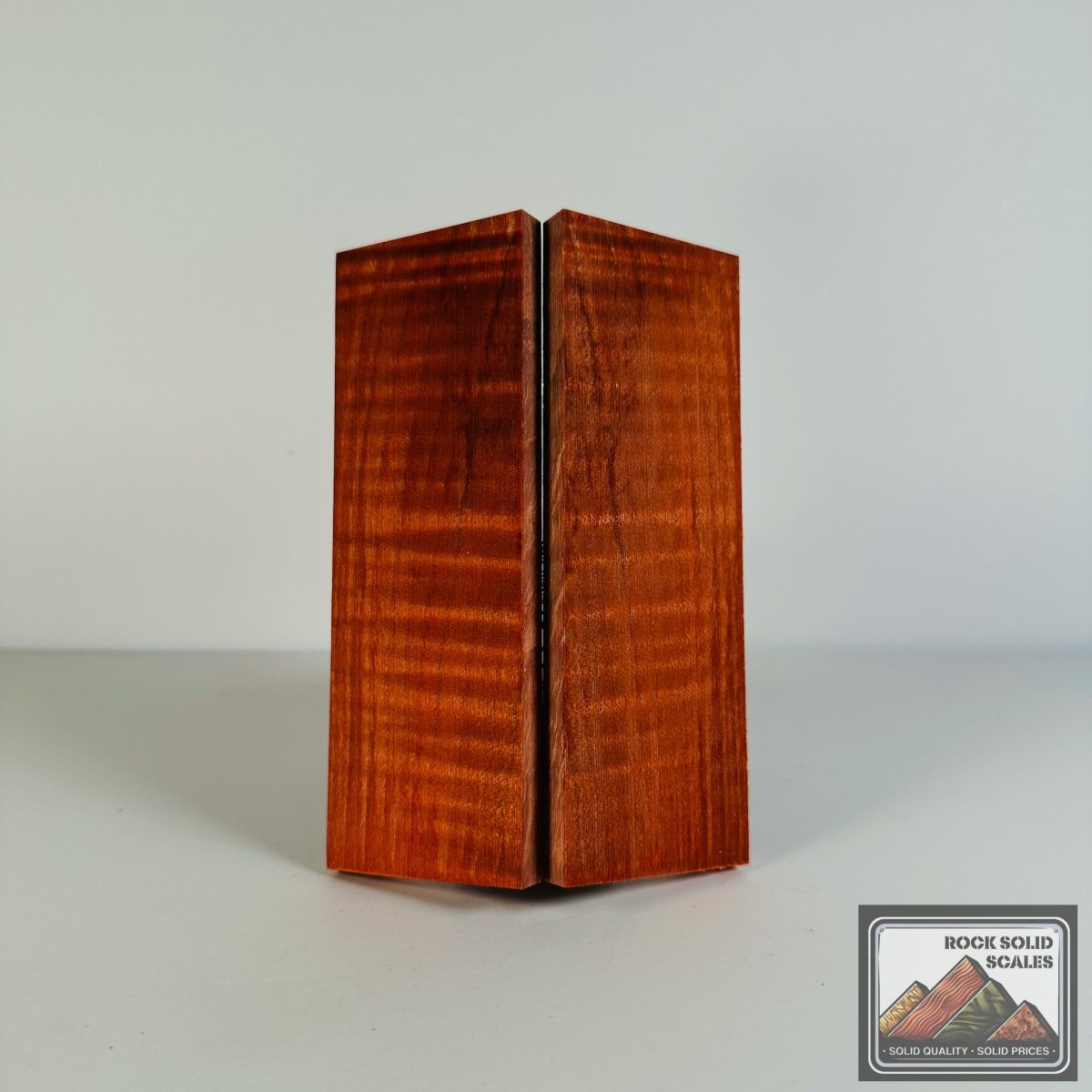 #2671 - Red-Orange Curly Maple - RockSolid Scales -