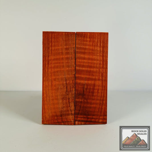 #2671 - Red-Orange Curly Maple - RockSolid Scales -