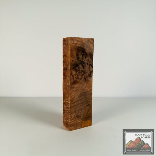 #2687 - Curly Maple Burl Block - RockSolid Scales -