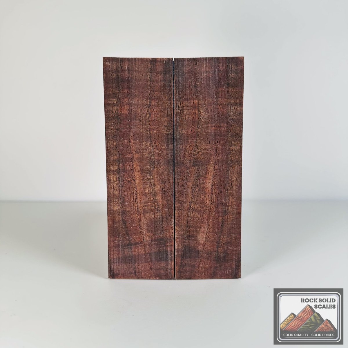 #2708 - Curly Claro Walnut - RockSolid Scales -