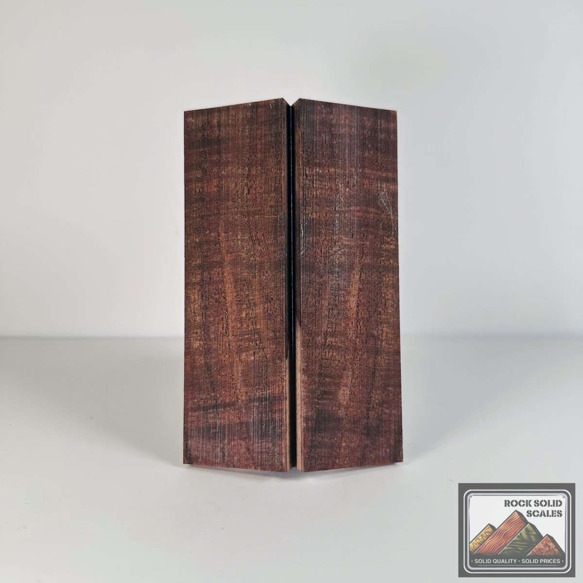 #2708 - Curly Claro Walnut - RockSolid Scales -