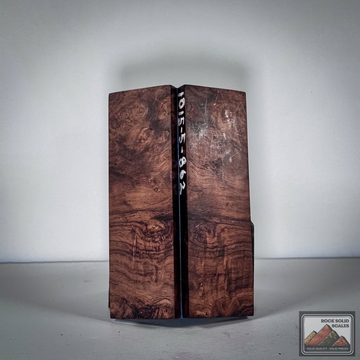 #2817 - Hondurance Rosewood Burl - RockSolid Scales -