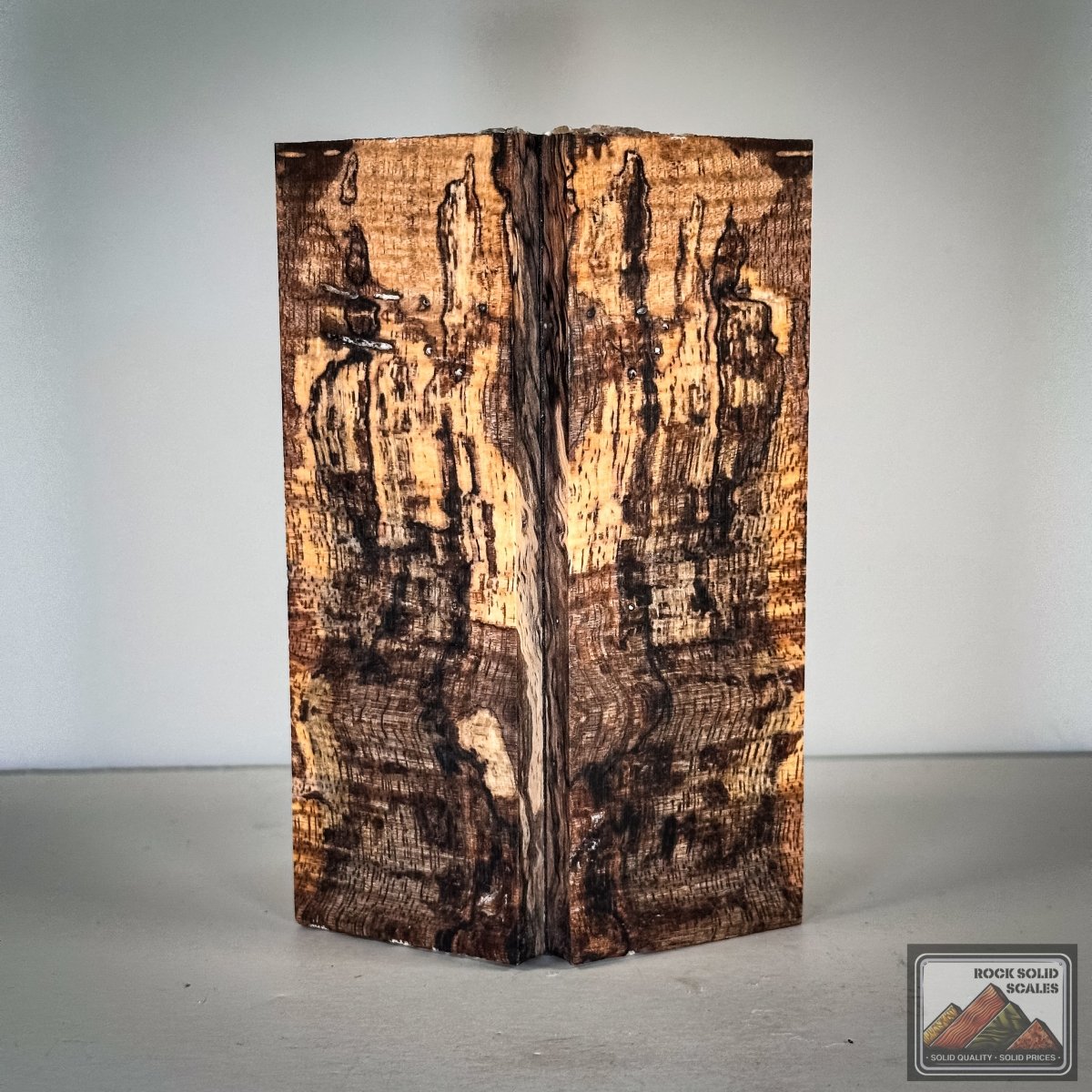 #2855 - RIDICULOUS! Curly Spalted Mango - RockSolid Scales -