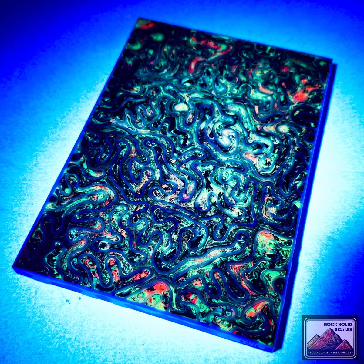 3D Coral Matrix - 8 Color Pour - RockSolid Scales -