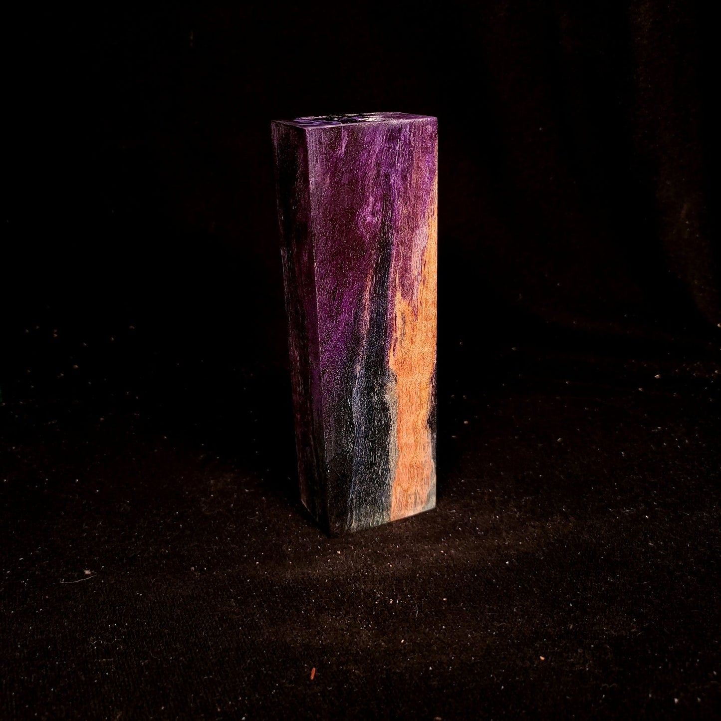 #759 Purple Spalted Maple Block - RockSolid Scales -