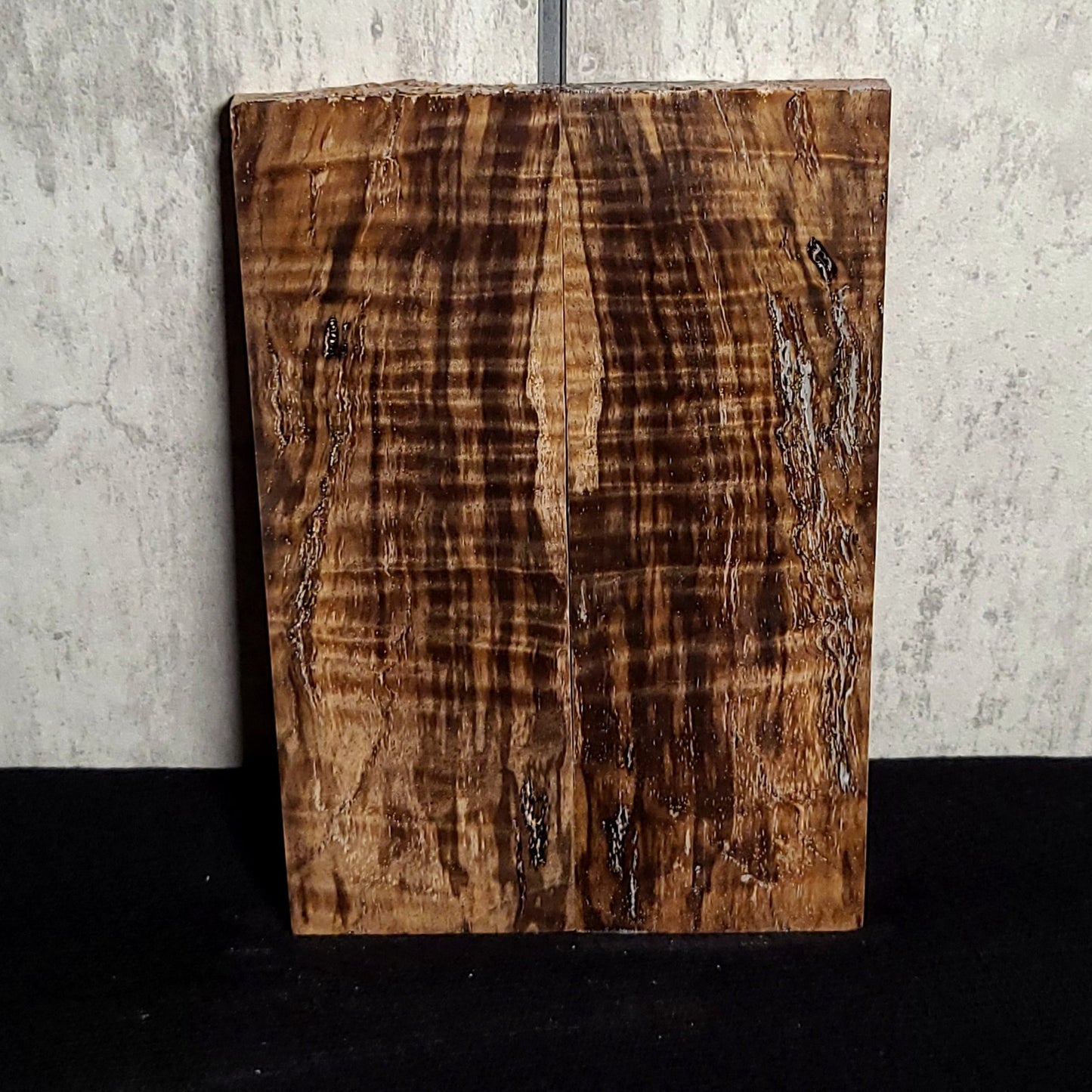#766 Prime Curly Spalted Myrtlewood - RockSolid Scales -