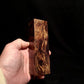 #801 - Curly Chocolate Koa - K&G Stabilized - RockSolid Scales -