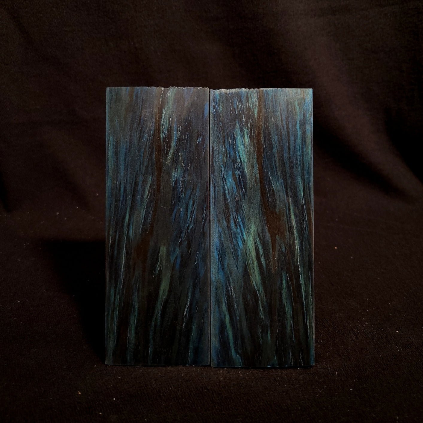 #837 - Tru-Blue Spalted Alder - RockSolid Scales -
