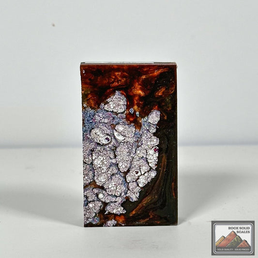 Bronze Pearl Resin Cast Fordite Chunk - RockSolid Scales -