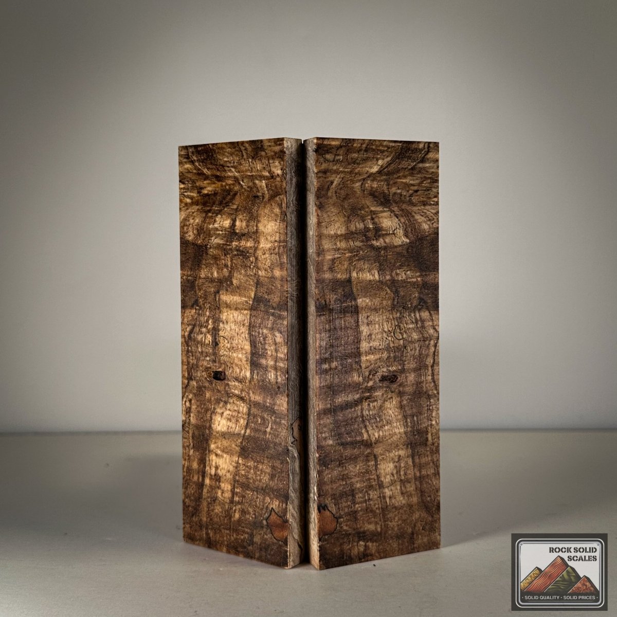 Spalted Curly Maple - RockSolid Scales -