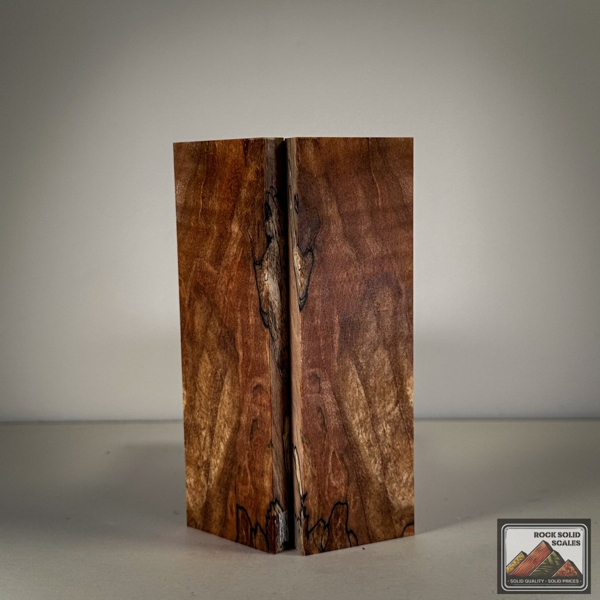 Spalted Curly Maple - RockSolid Scales -