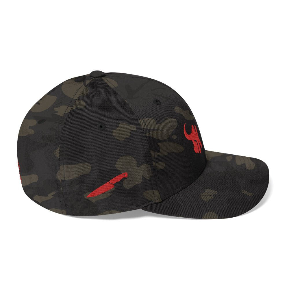 Structured Twill Cap - RockSolid Scales - Multicam Black