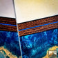 Tri-Color Ivory Paper Micart and Sea Blue Box Elder Burl - RockSolid Scales -